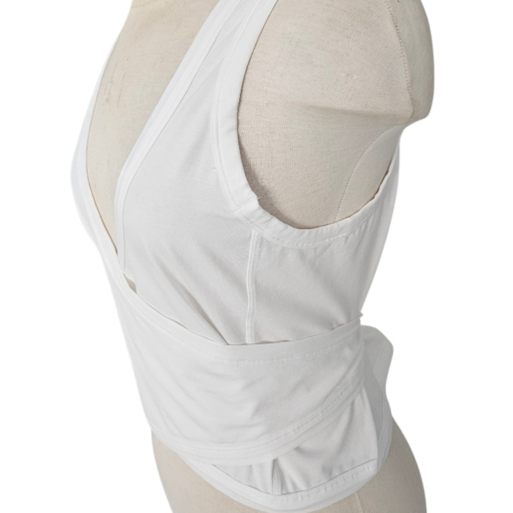 Lululemon Athletica Pure White Tie-Front Tank Top - Picture 7 of 10